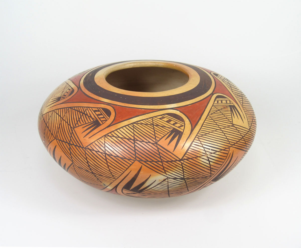 Hopi polychrome jar by Fannie Nampeyo