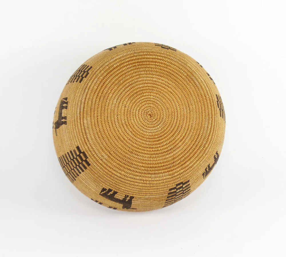 Havasupai pictorial coiled basket — Marcy Burns American Indian Arts