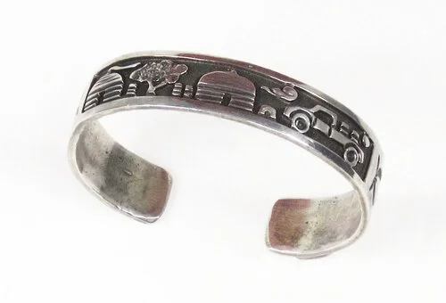 Navajo (Dine') story bracelet