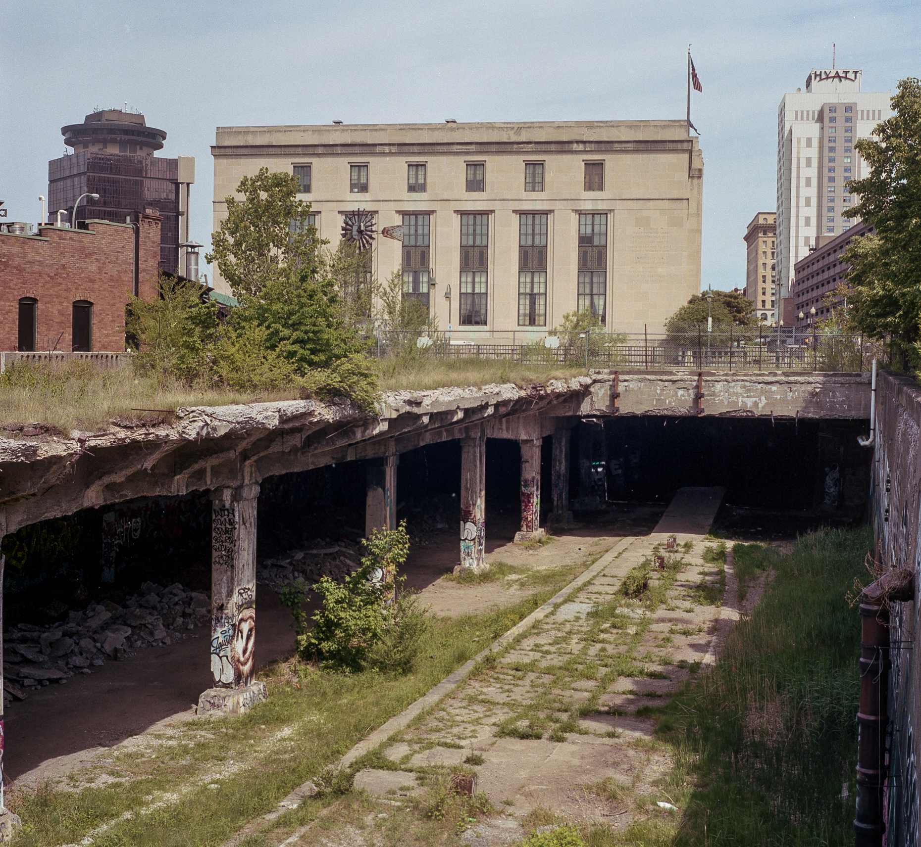 Downtown Rochester's now defunct subway system. Photo: Ian Tuttle