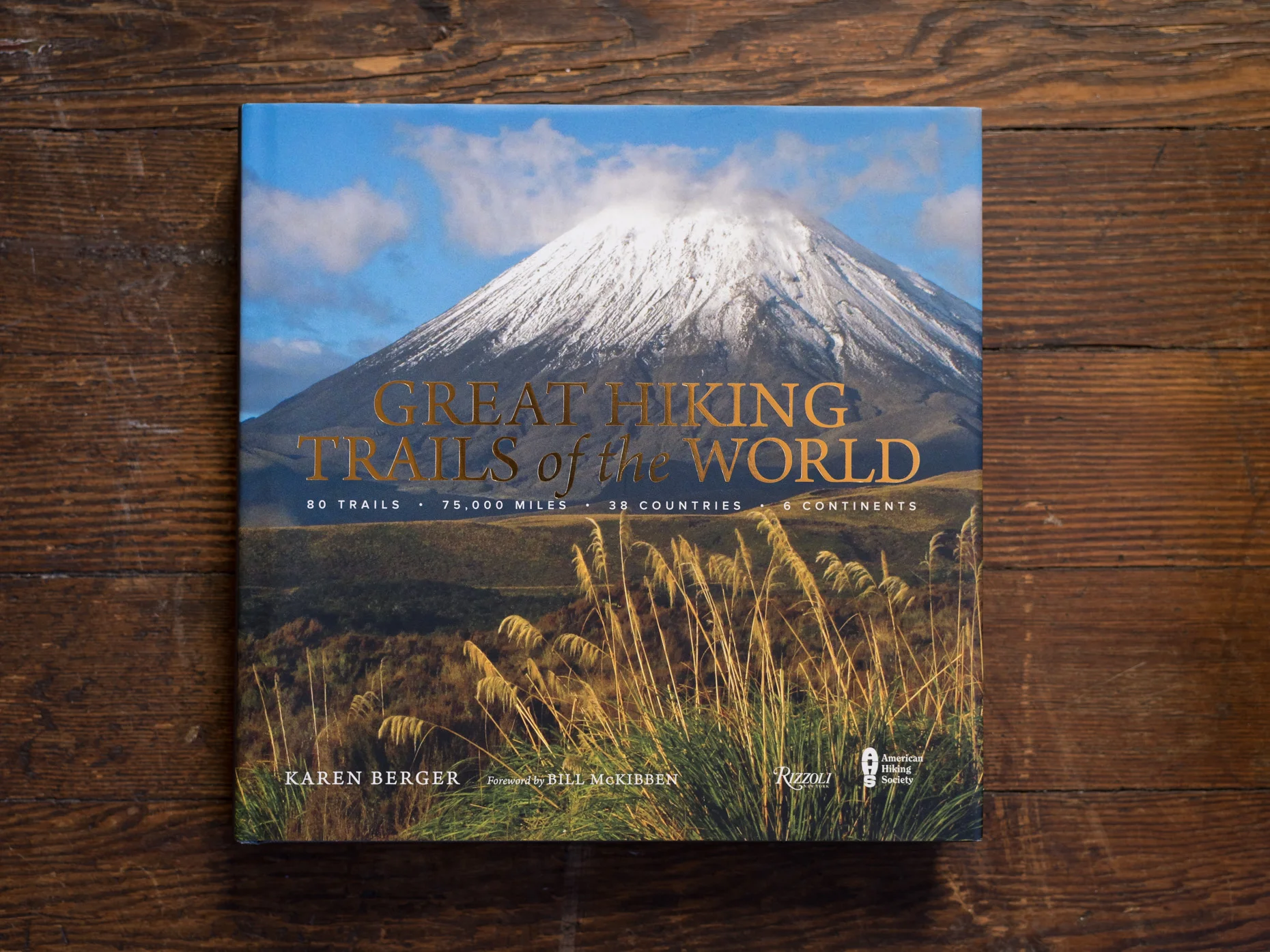 Great Hiking Trails of the World - a coffee-table portal to various hard-earned heavenly views.