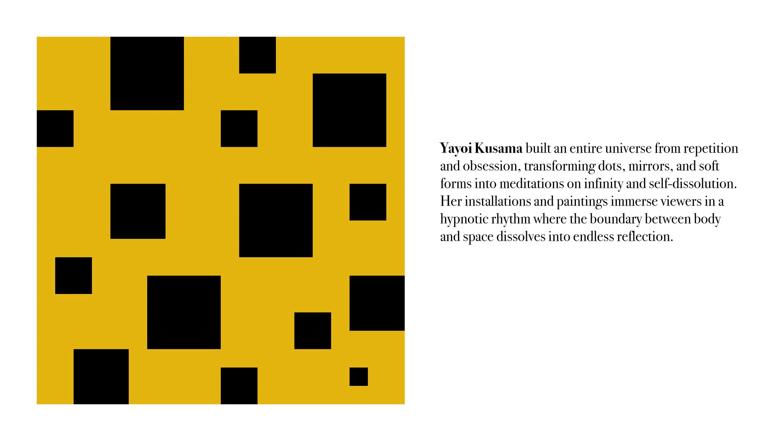 Yayoi Kusama