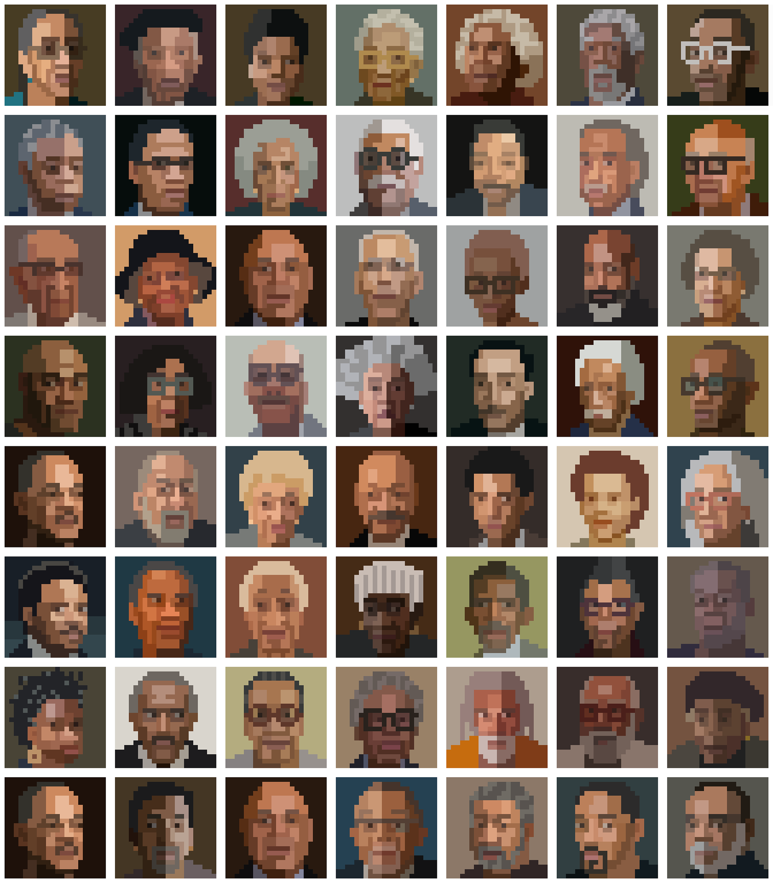 Descendants, 2026, 56 panels