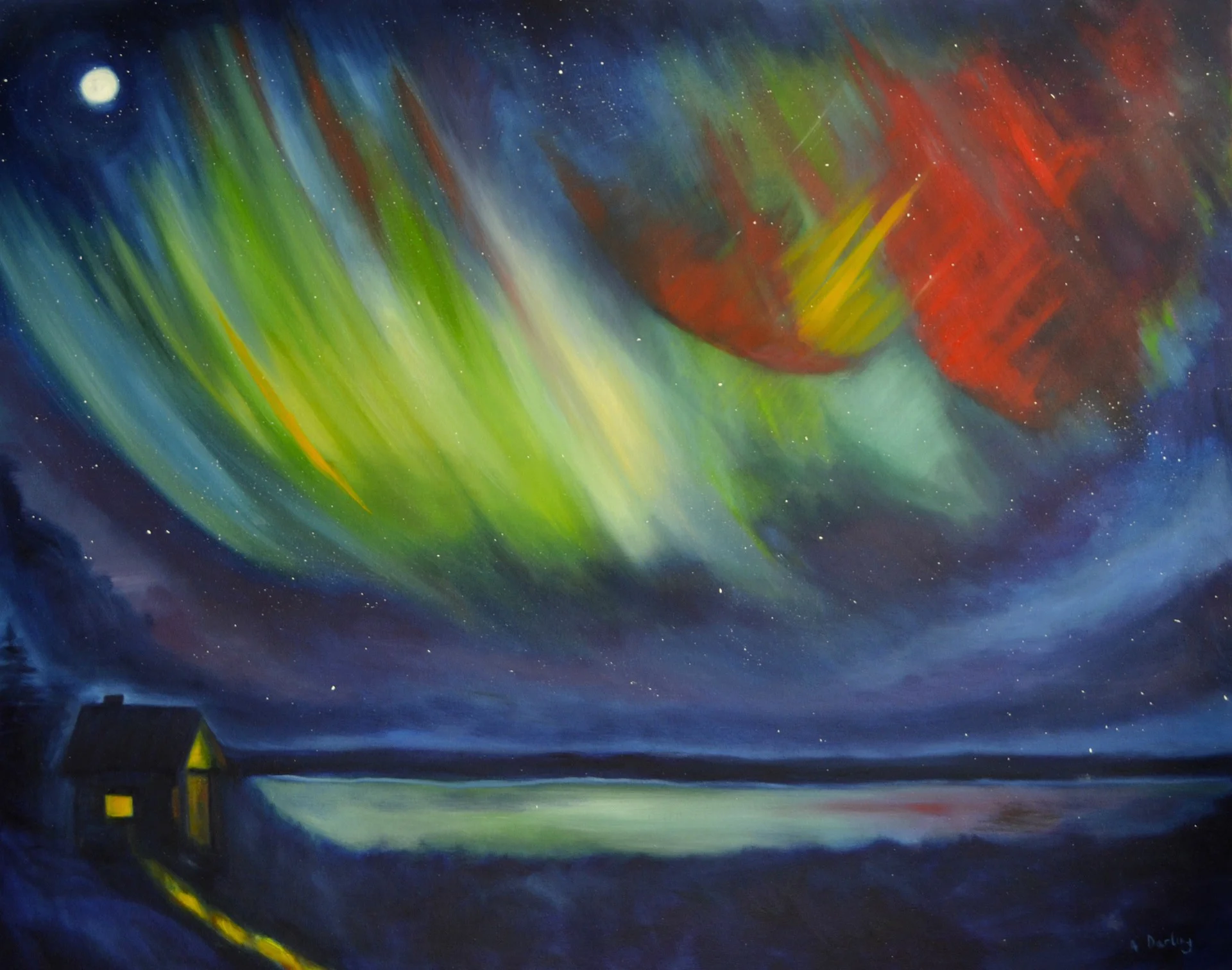 Northern Lights: Vermilion Lights