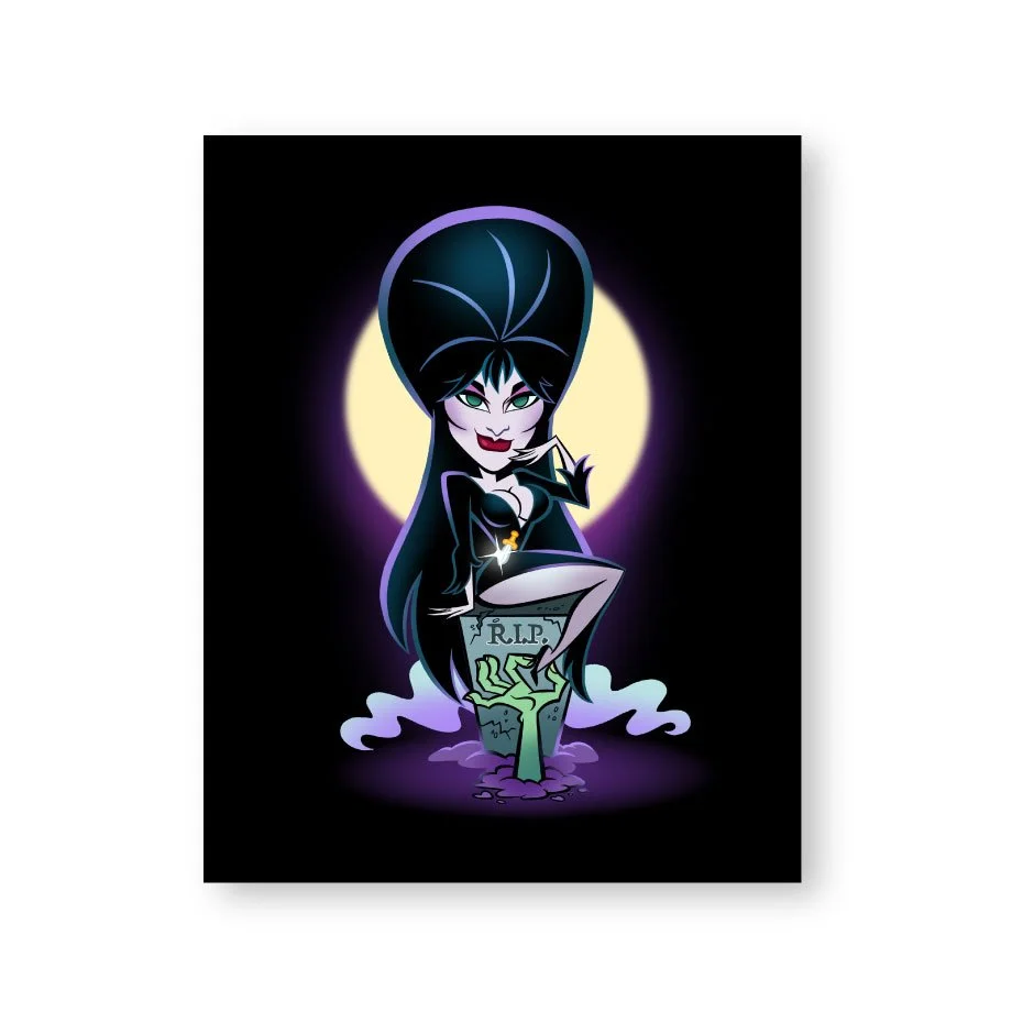 8"X10" HALLOWEEN QUEEN PRINT