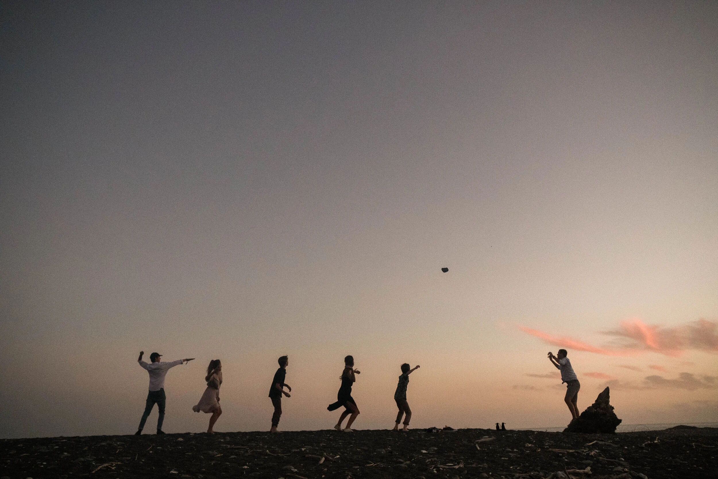 THIS IS WHAT ITS ALL ABOUT. SIMPLE GAMES ON THE BEACH AT DUSK. BRING ON SUMMER……. Photo courtesy of Niki Boon Photography.