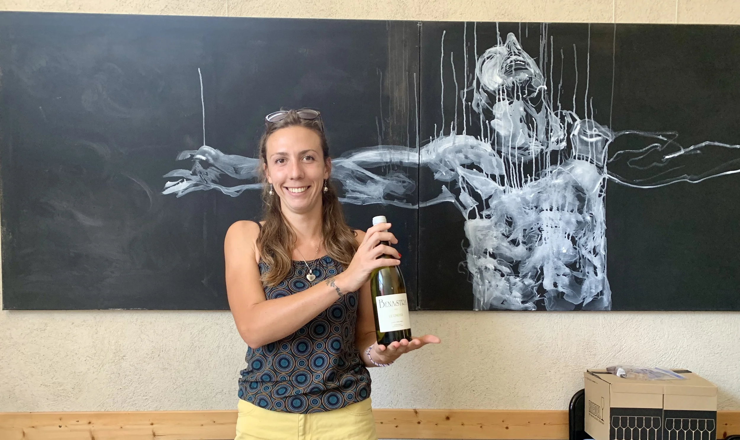 Joseph Paillé et Julie Claveau du Domaine Benastra.