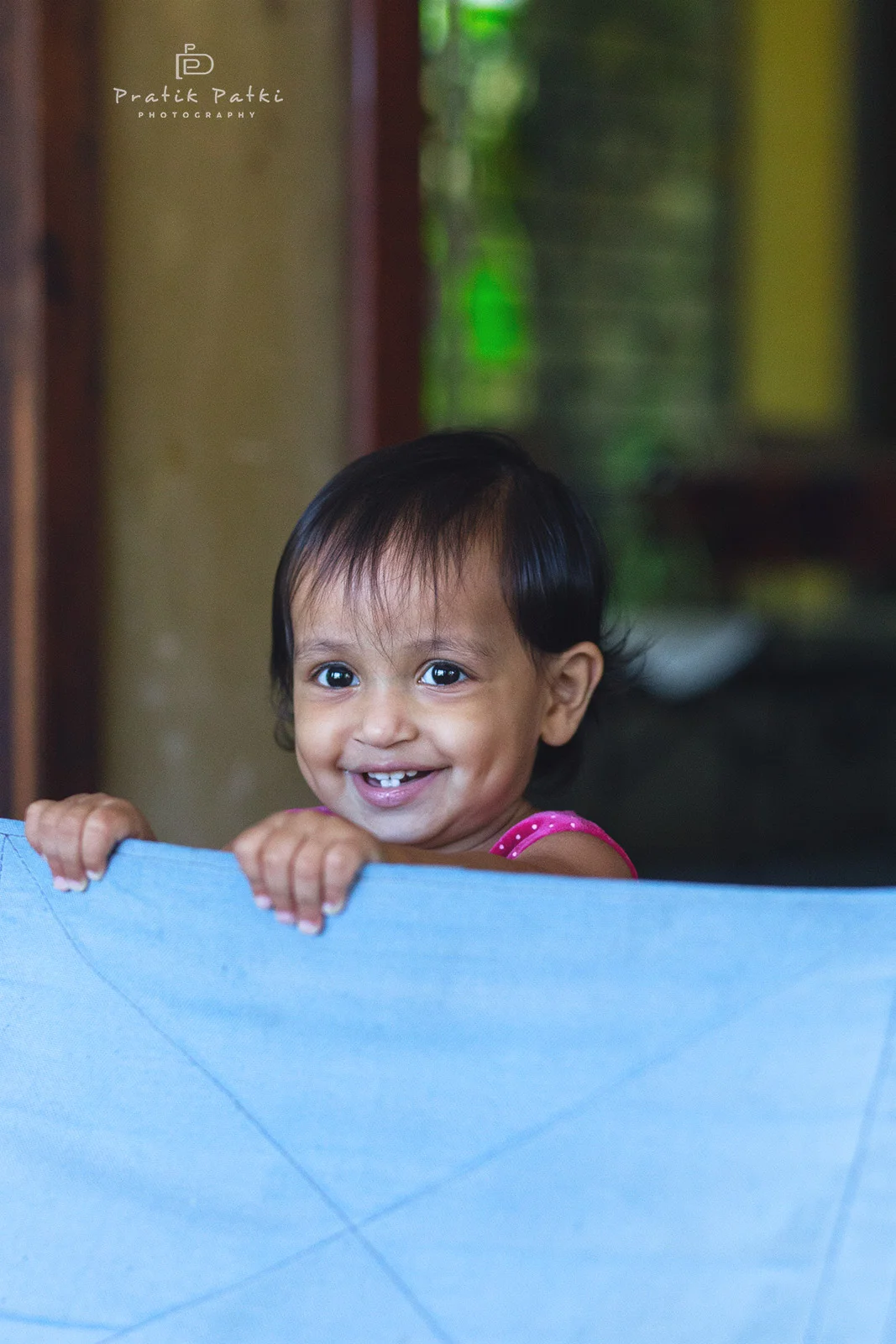 playing hide and seek 