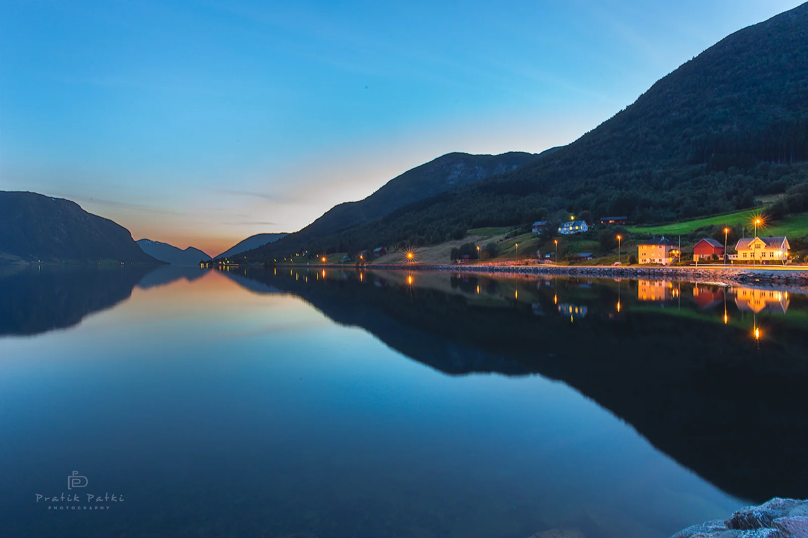 Reflections of a Peaceful Evening