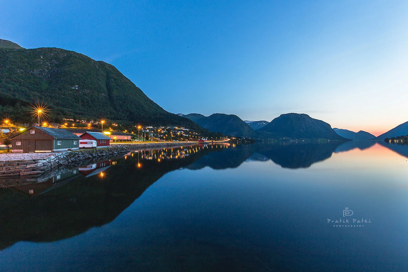 Of Light Trails and Blue Evenings