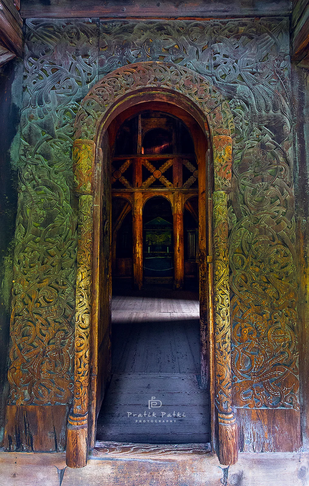 Carved Entrance