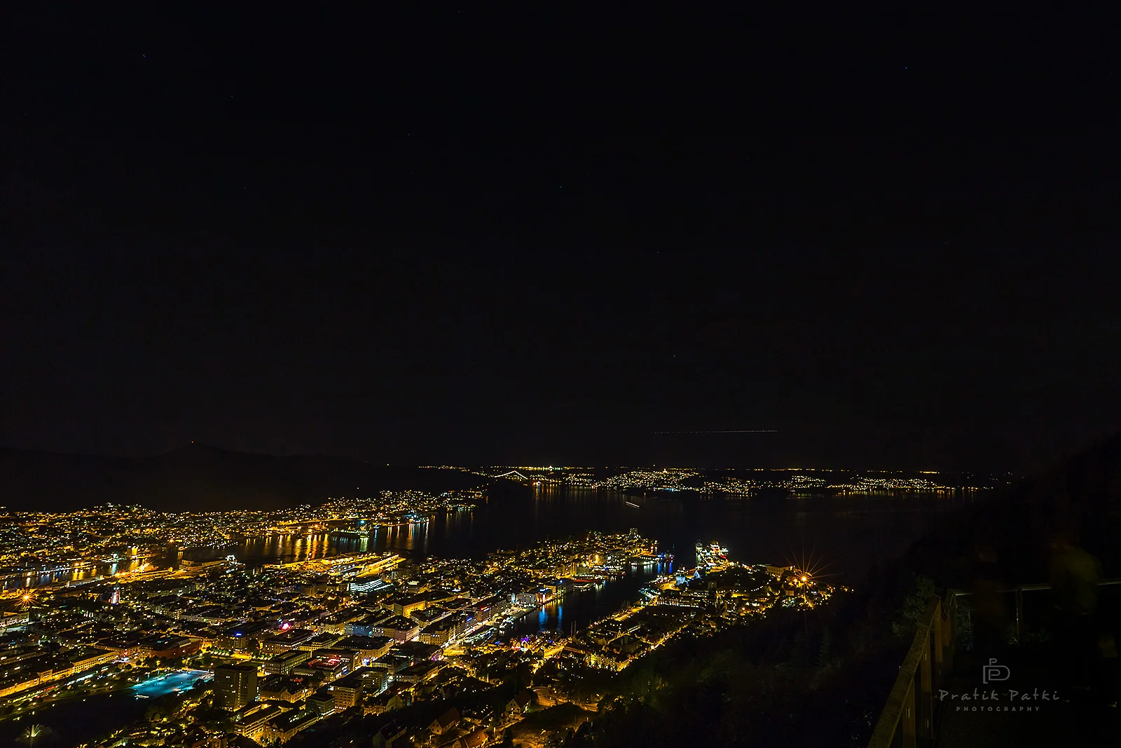 Another view of Bergen from Floibanen