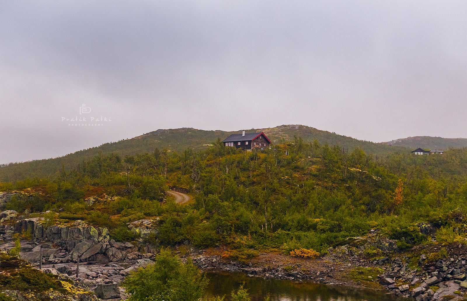 Scattered Houses near Finse