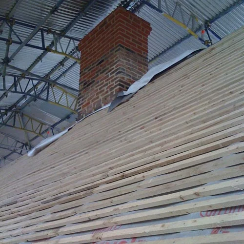 Roof and chimney guildhall finchingfield