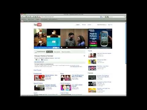 Nokia Astound YouTube Masthead Billboard