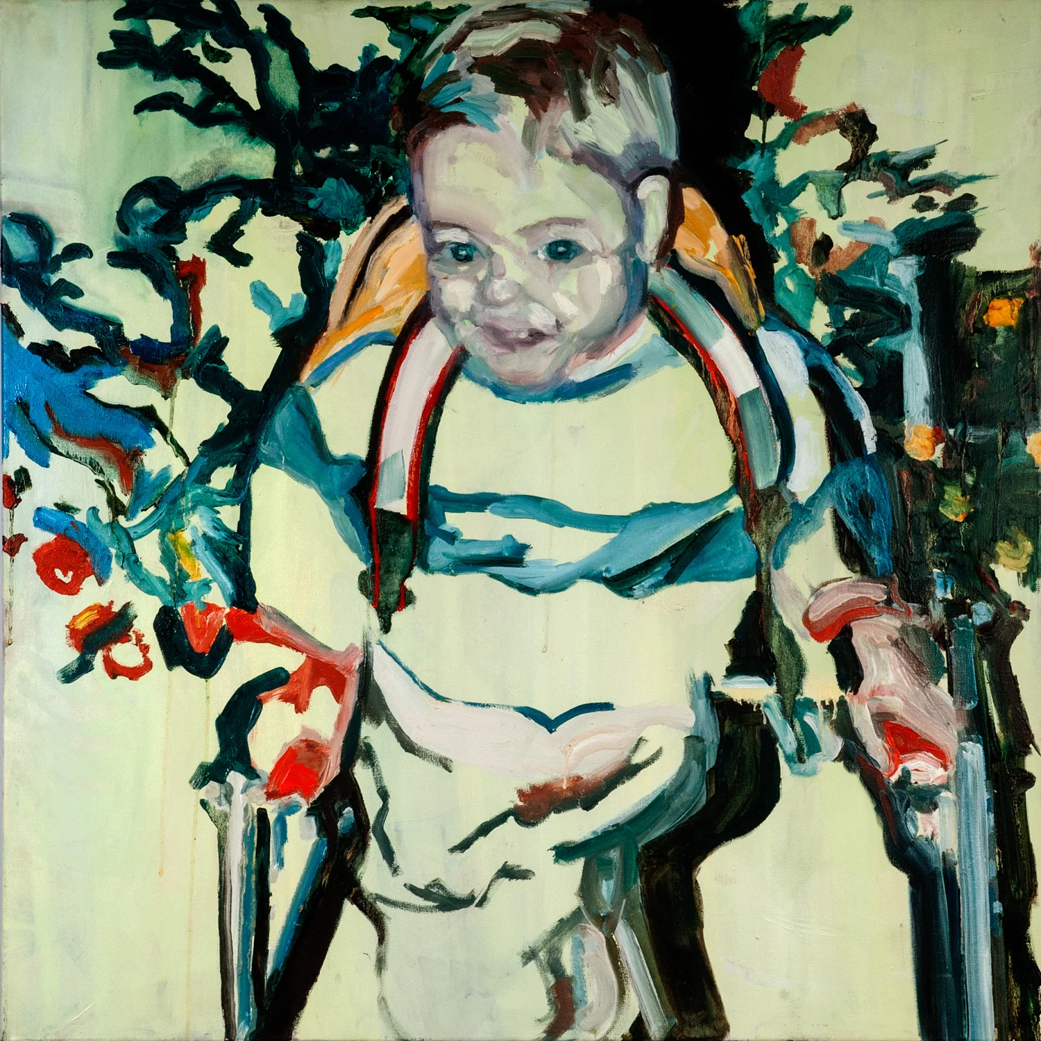 Michael, Oil on canvas, 90X90 cm, 2012