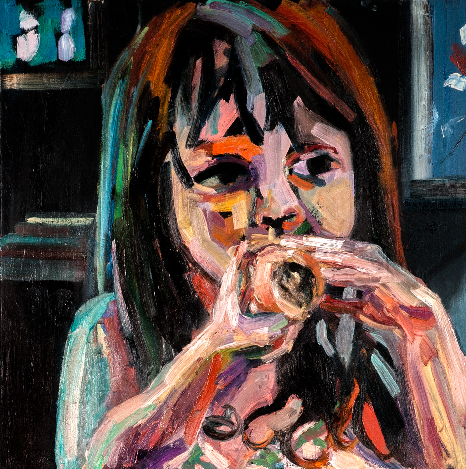 Abigail, Oil on canvas, 50X50 cm, 2012
