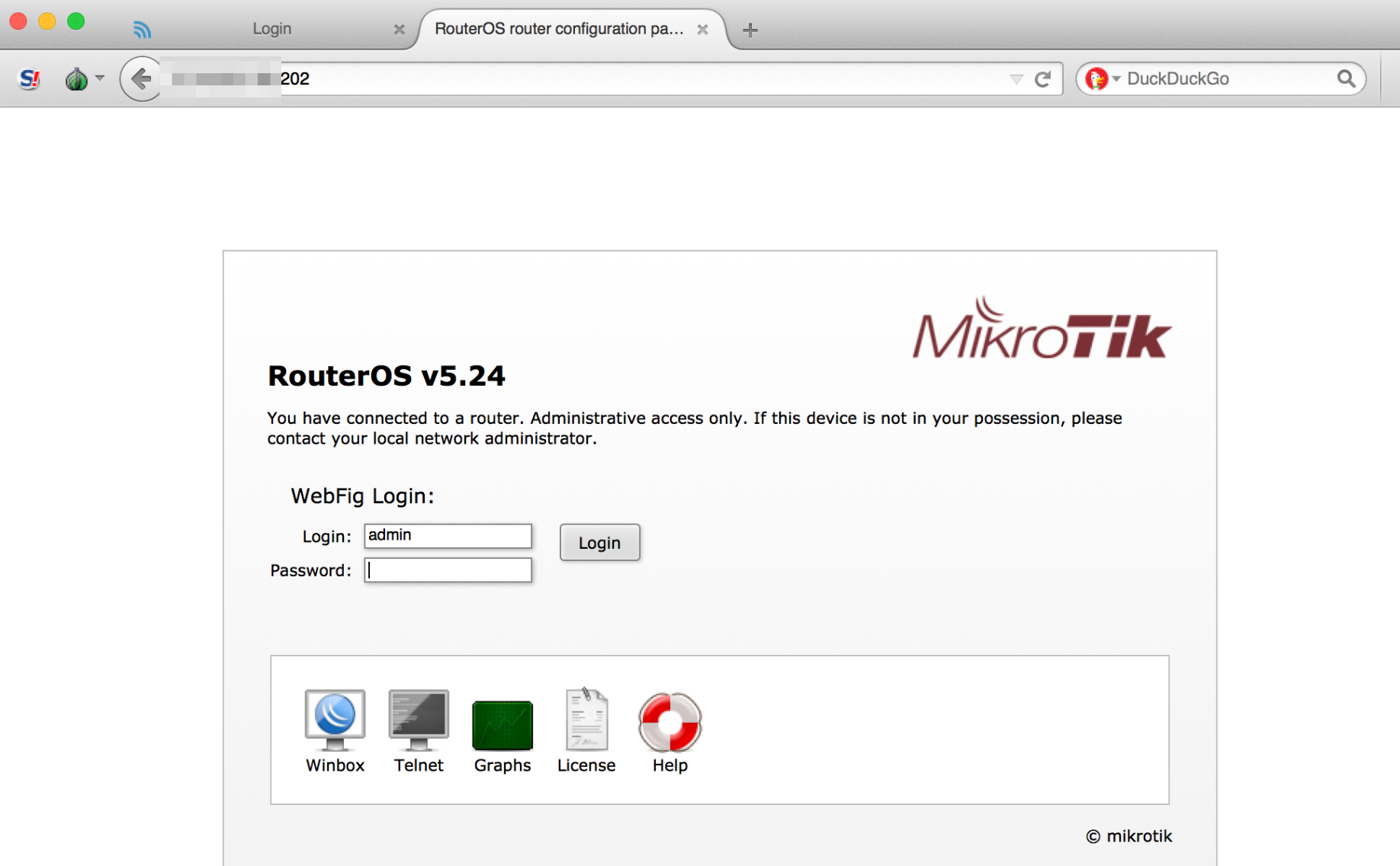 RouterOS MicroTiK