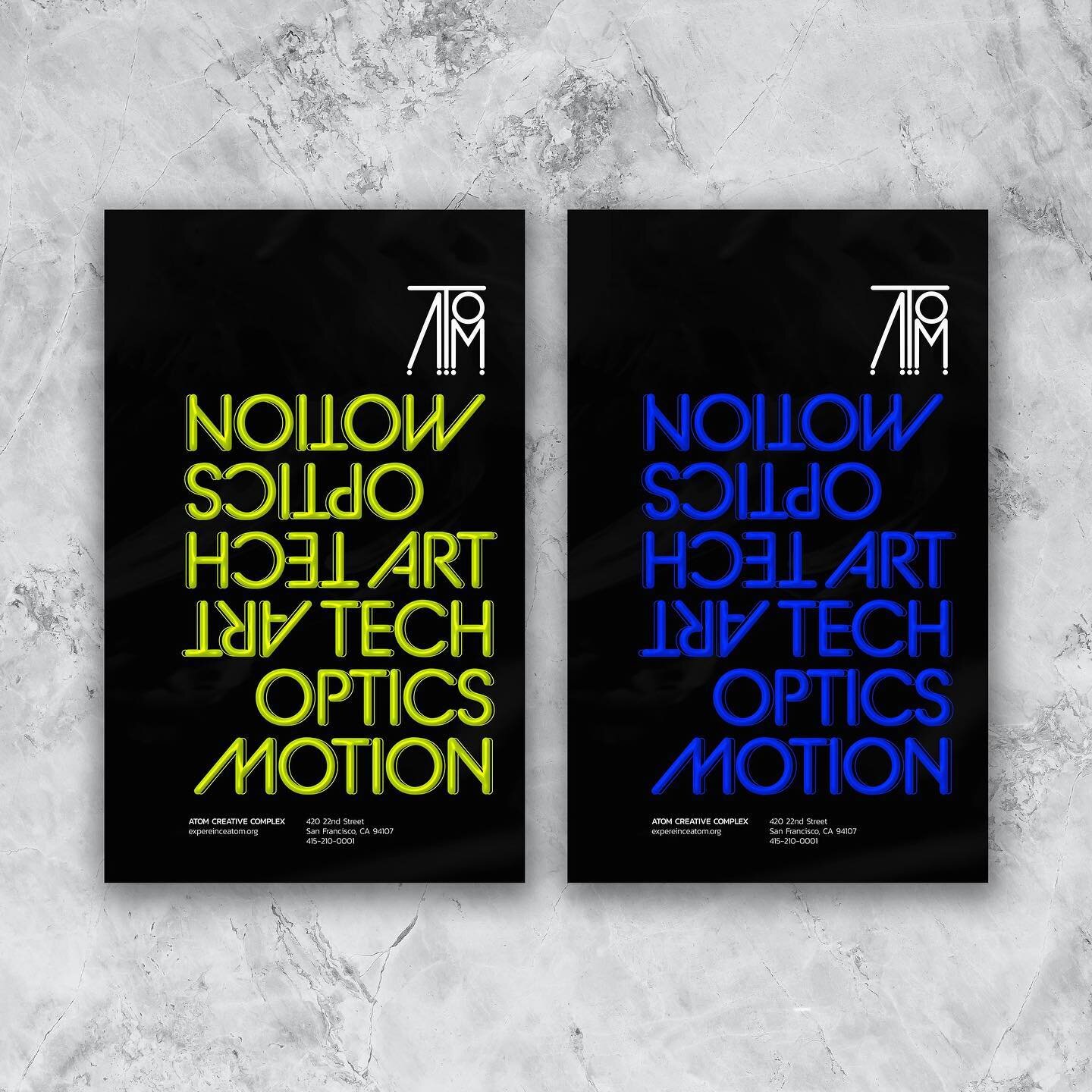 Poster design for ATOM using BC Alphapipe typeface&mdash; (3/3)

ํ