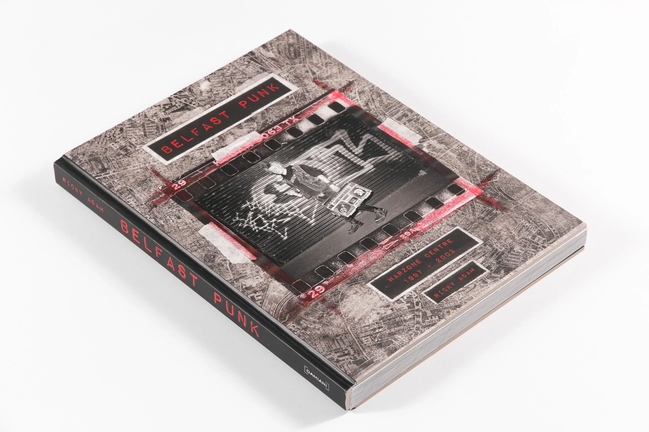 Belfast Punk book by photographer Ricky Adam