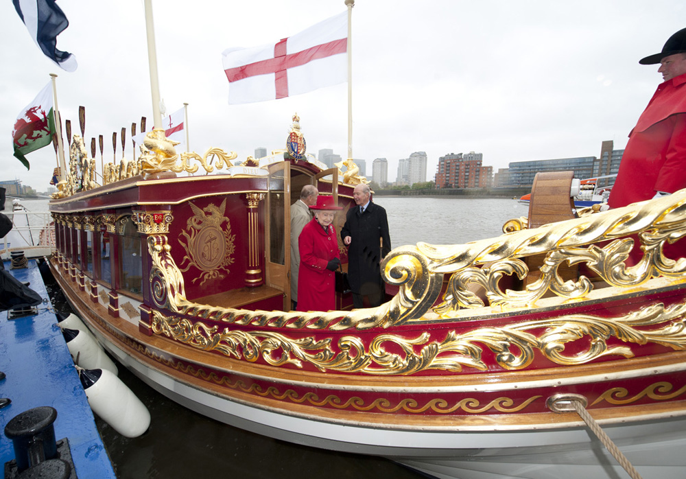 Boat builder Mark Edwards MBE taught Ben to build boats when he was fresh out of art college in the early 1980s. Fast forward a few years, and Mark chose Fowler & Co to make the doors and other joinery for the Royal Barge Gloriana Lord Sterling had commissioned him to build for the Queen's Golden Jubilee.