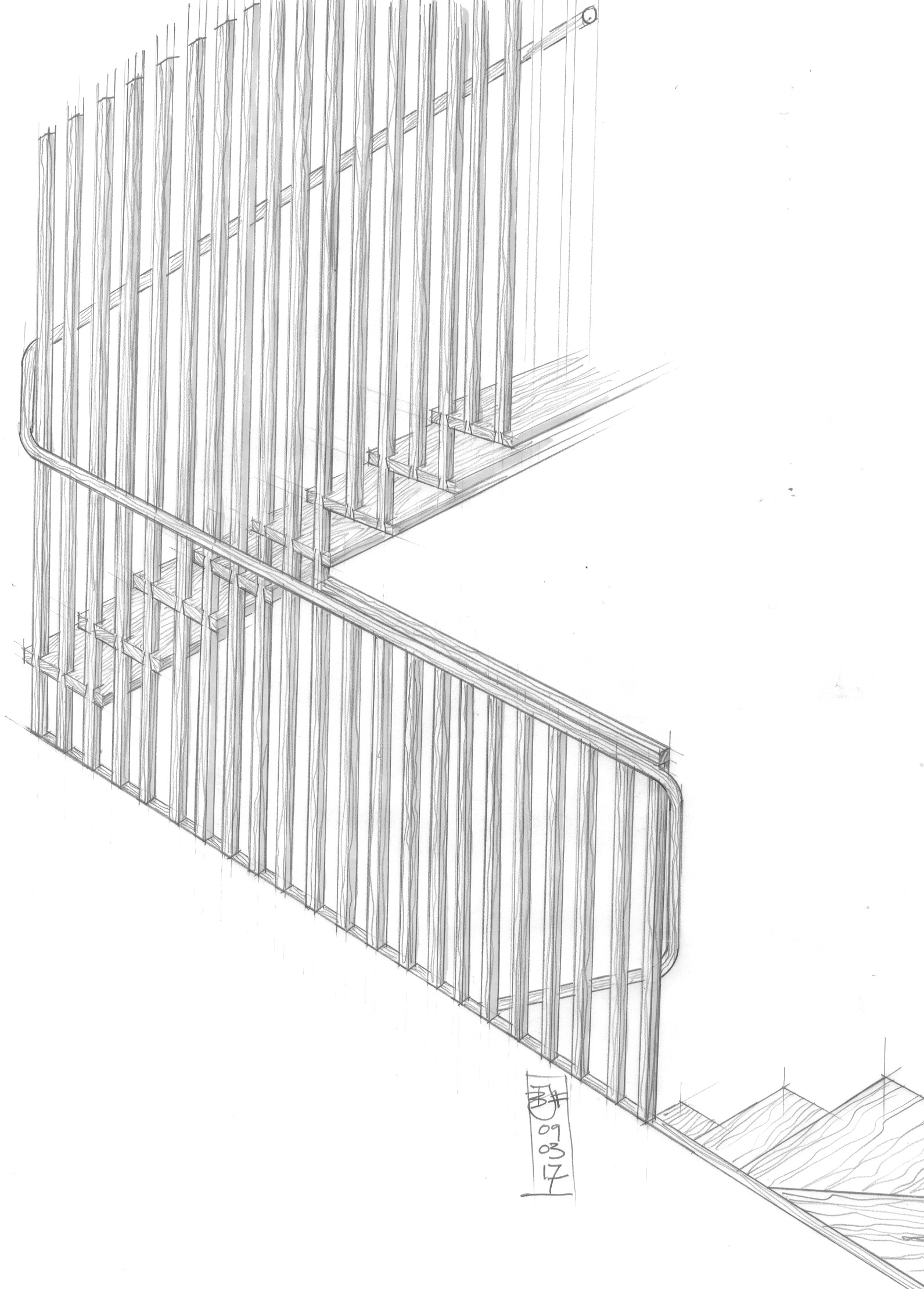 An early development sketch