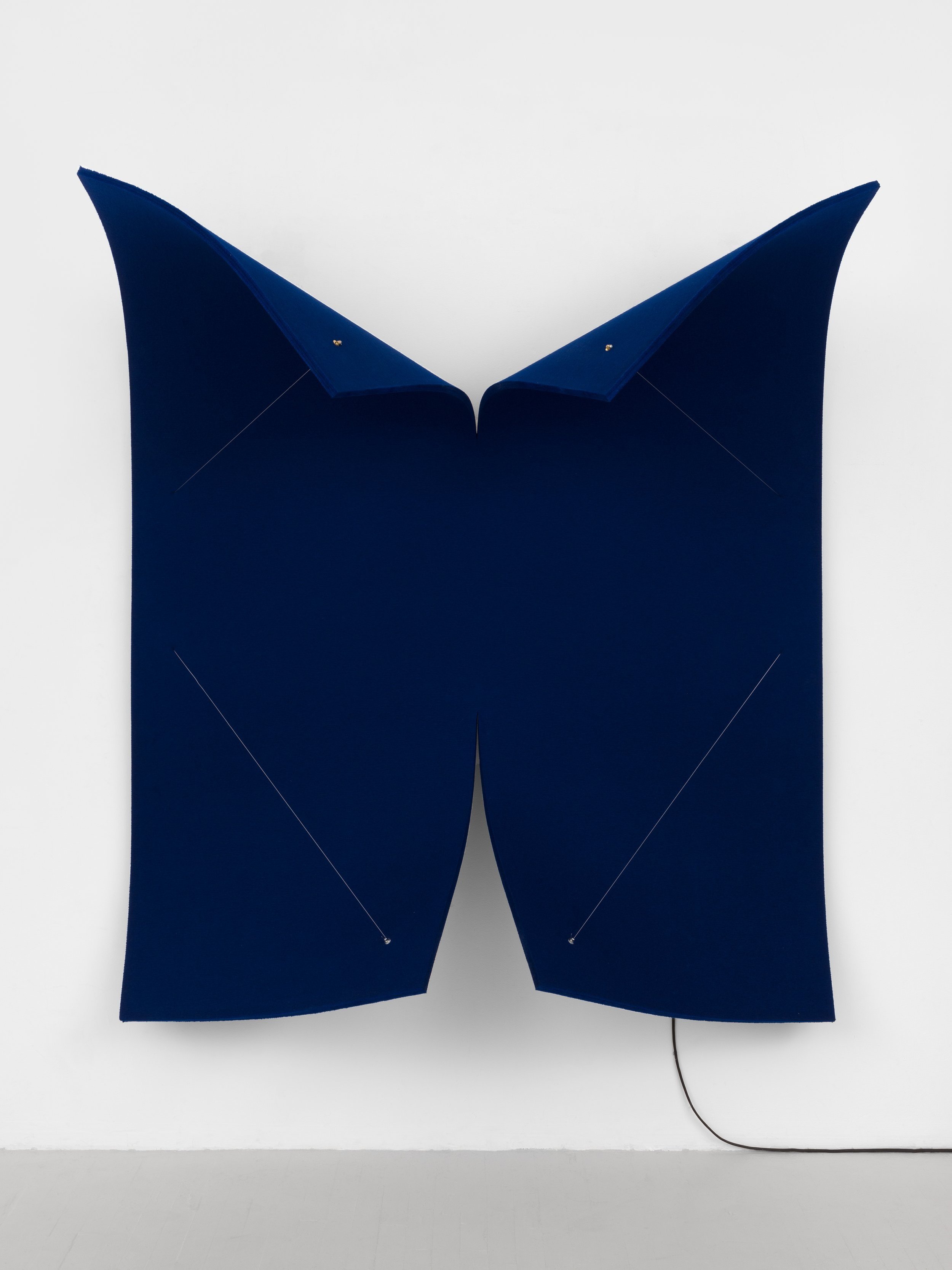 Work on Felt (Variation 22) Dark Blue, 2023