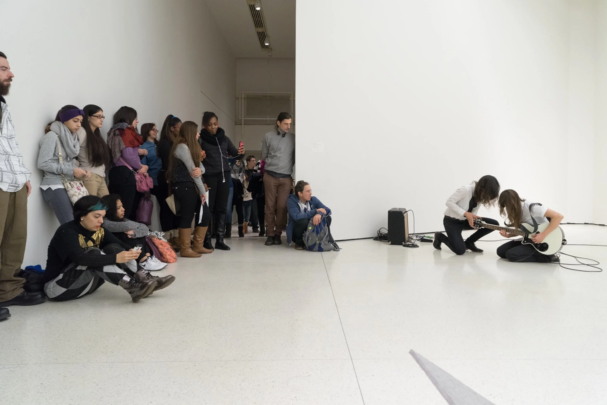 Untitled (Double Face), performance view at The Guggenheim, 2014