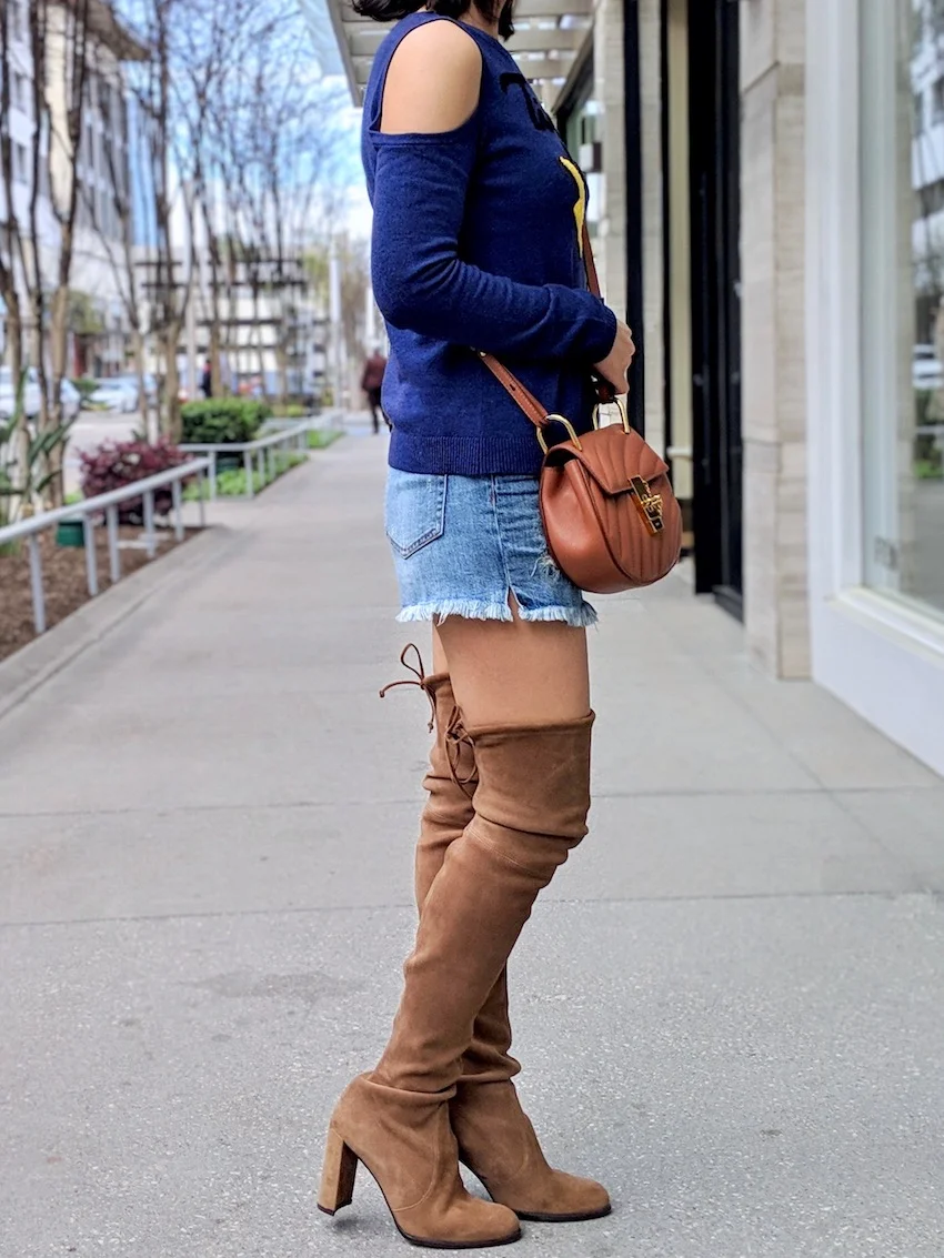 Leather Boots Stuart Weitzman Below The Knee Boots Hiline Over The