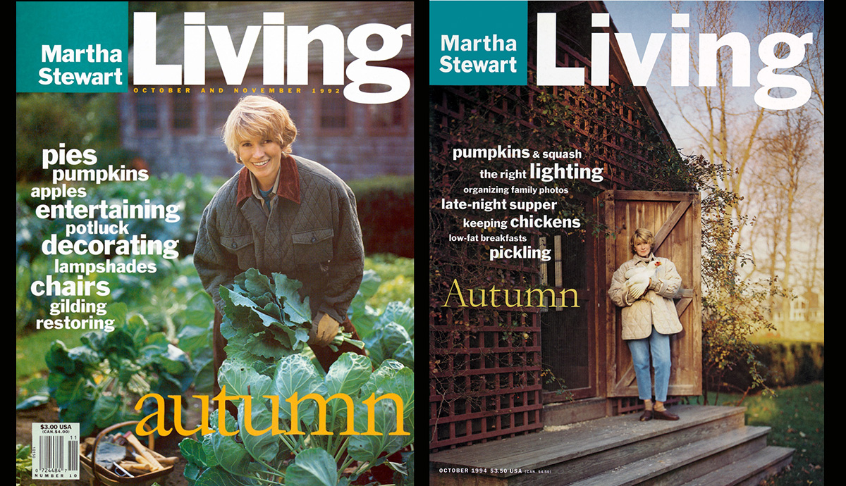 Martha Stewart Living Autumn Covers