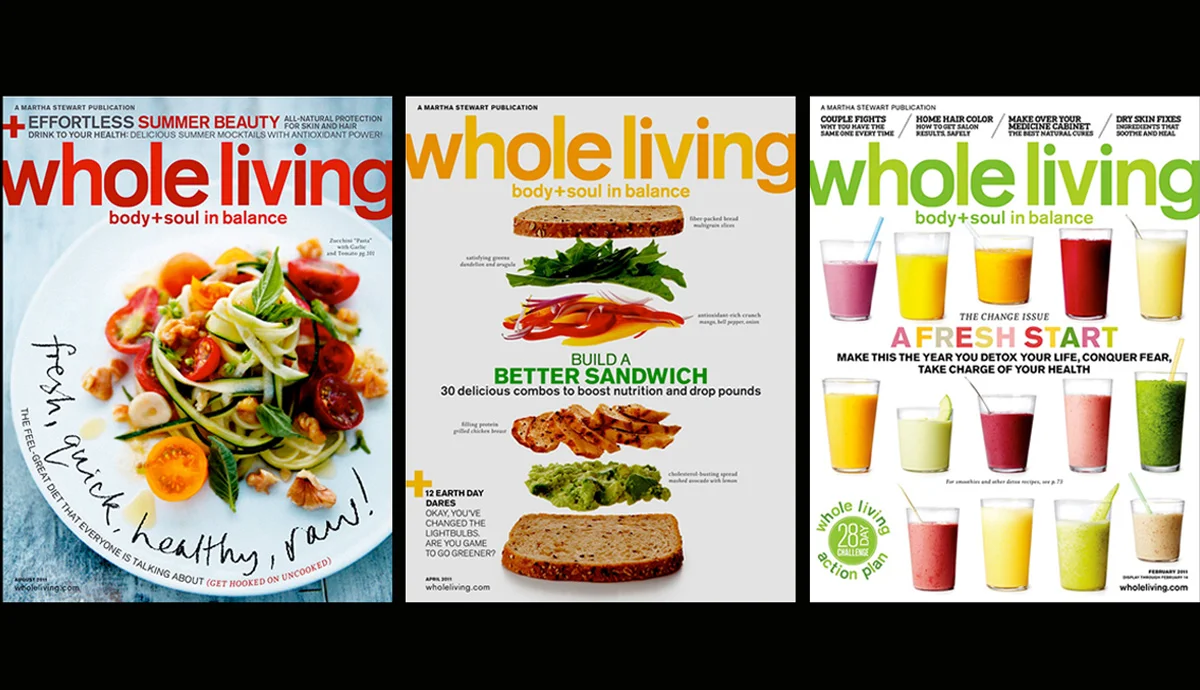 Whole Living Covers