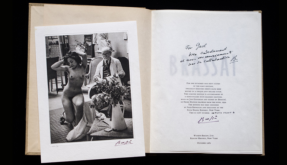 Brassai The Artists of My Life, by Brassai and Richard Miller