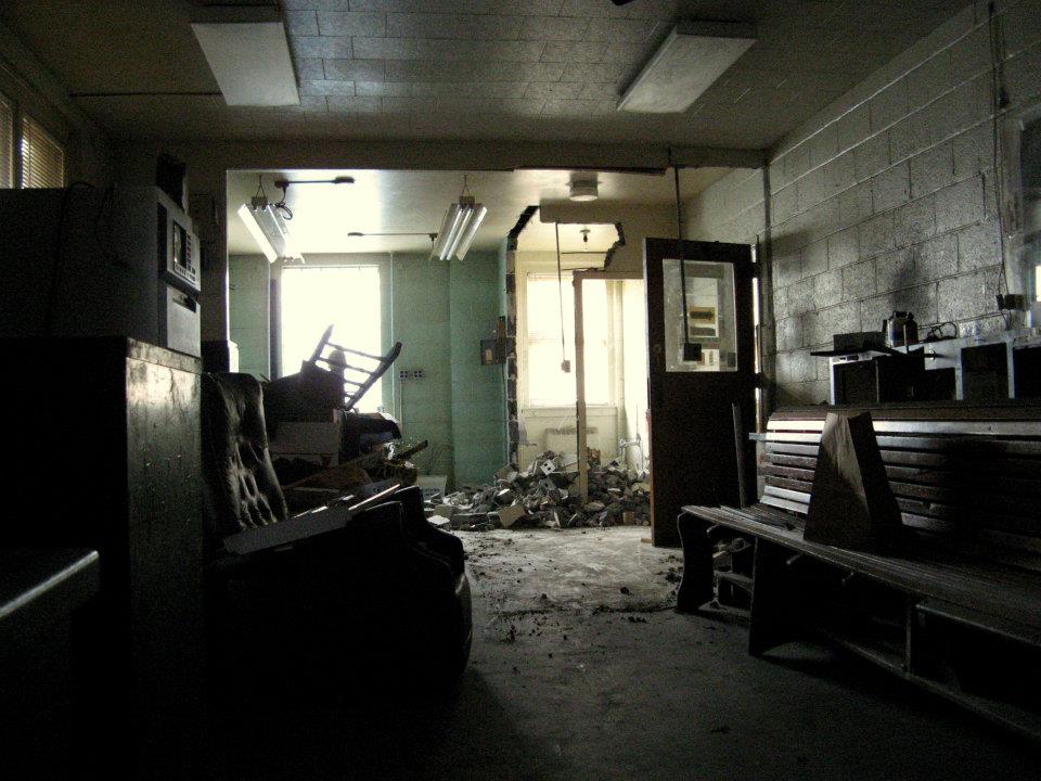 Believe it or not, the Hatch Art Gallery used to look like this. 2009.