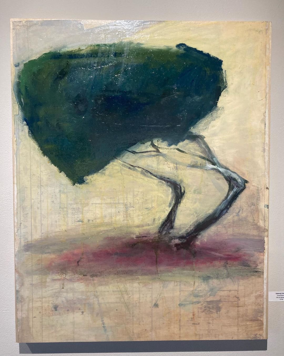 "Tree/Plans #2" by Deborah Sukenic