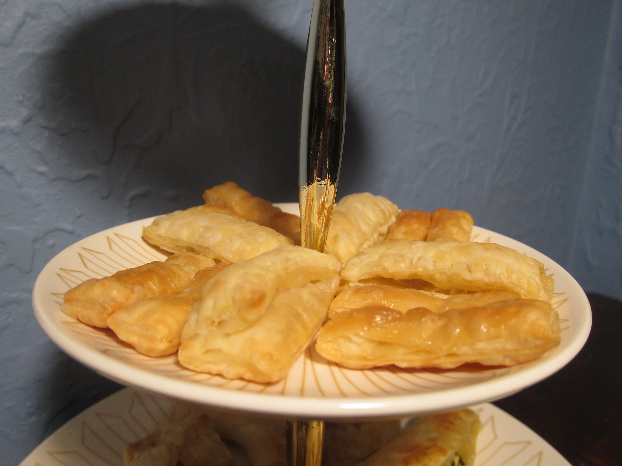 Super Easy Bourbon Maple Pastry Puffs