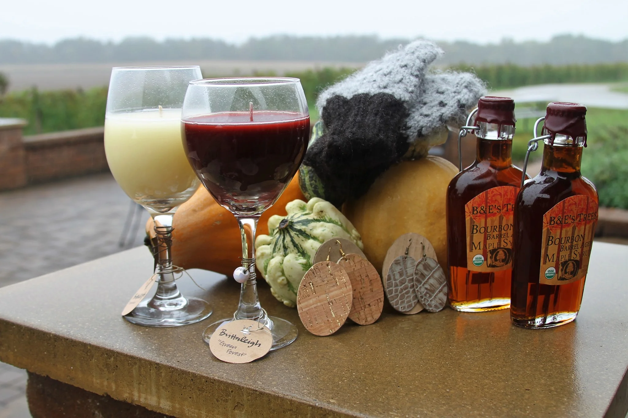 Blaze Orange Bazar at Elmaro Vineyard