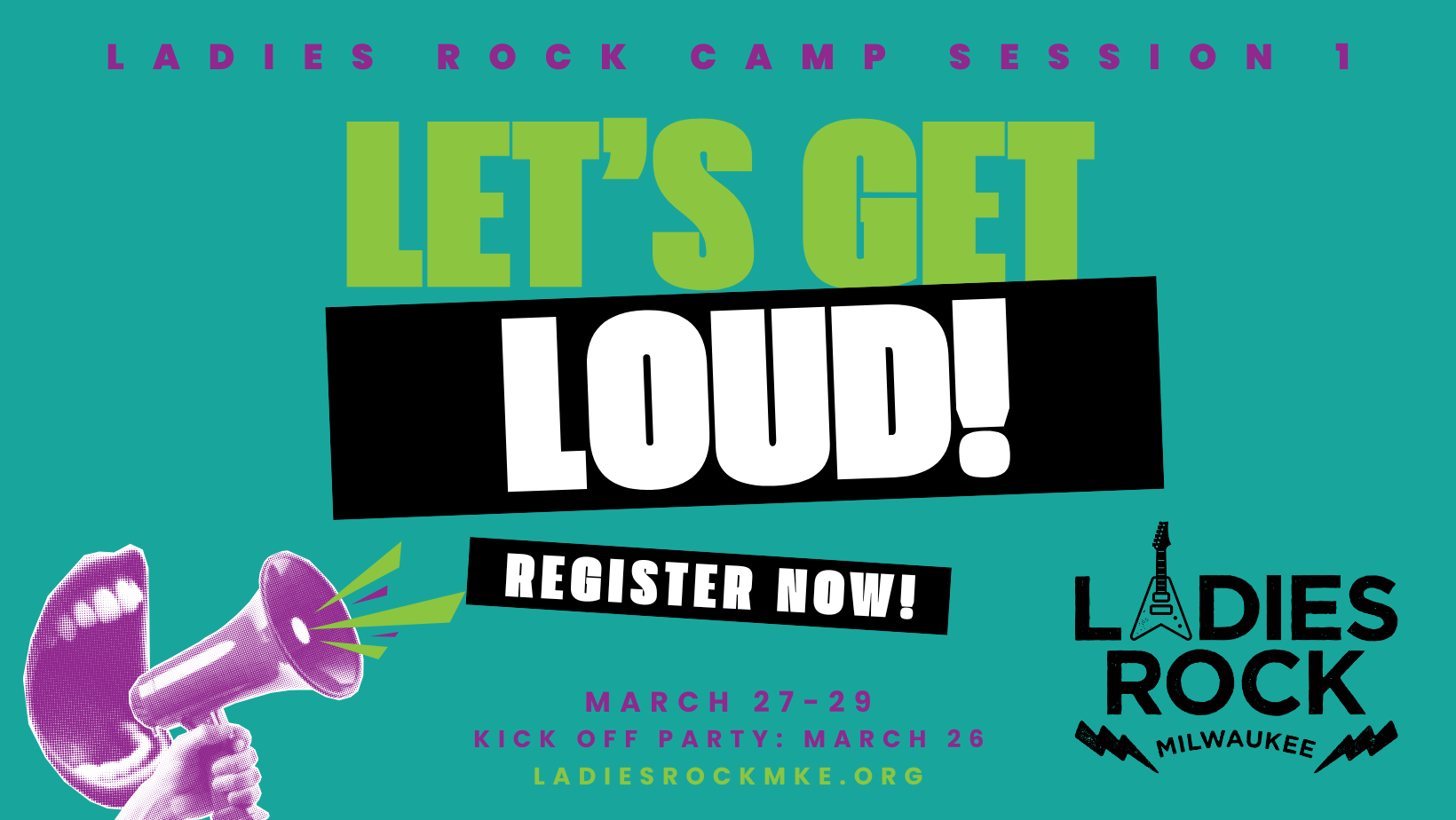 Ladies Rock Camp Session 1