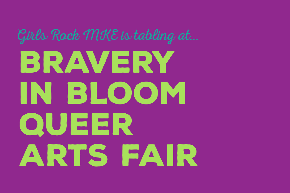 Tabling Event: Courage+ Bravery in Bloom Queer Arts Fair