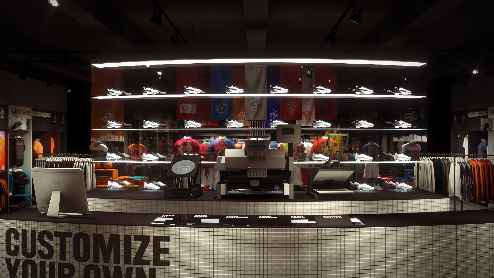 World Cup 2014 Retail Store Concept