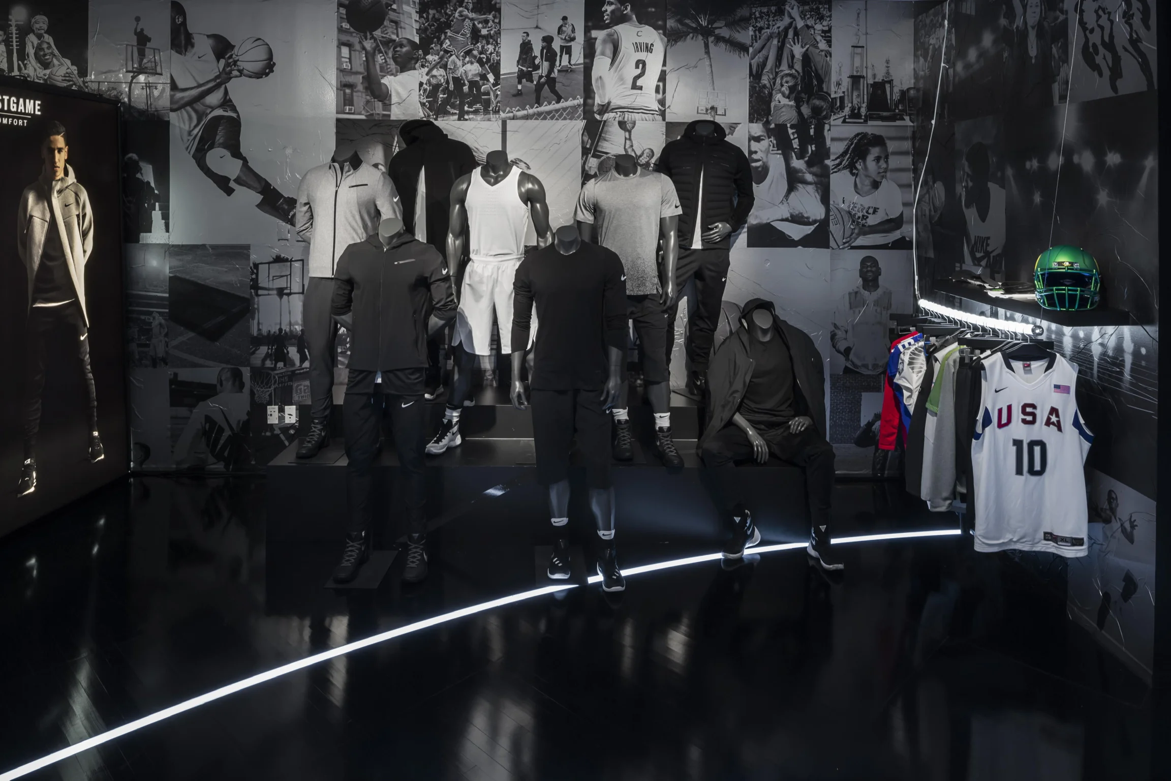 Product Rig with Wheatpaste NBA Consumer imagery