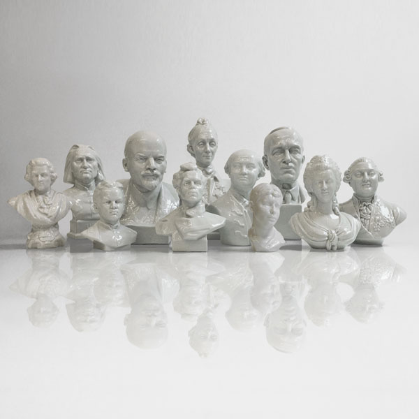 Porcelain Bust Group