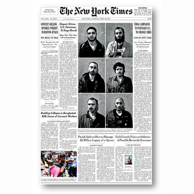 The New York Times, Apr 2013