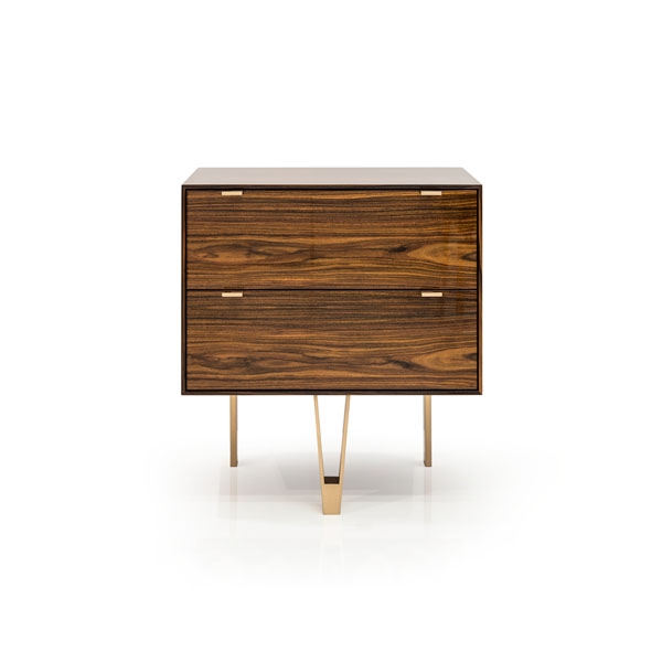 Saxton Cabinet / End Table: Lacquered