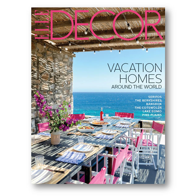 Elle Decor, July/Aug 2018