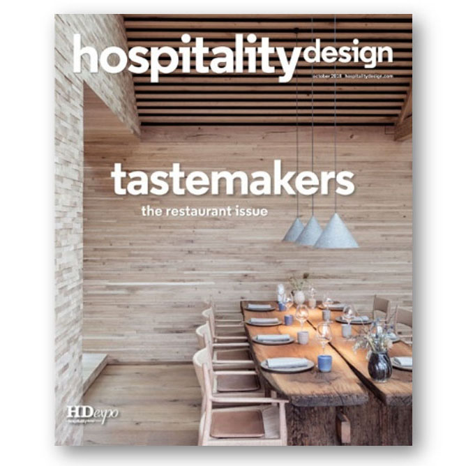 Hospitality Design, Oct 2018