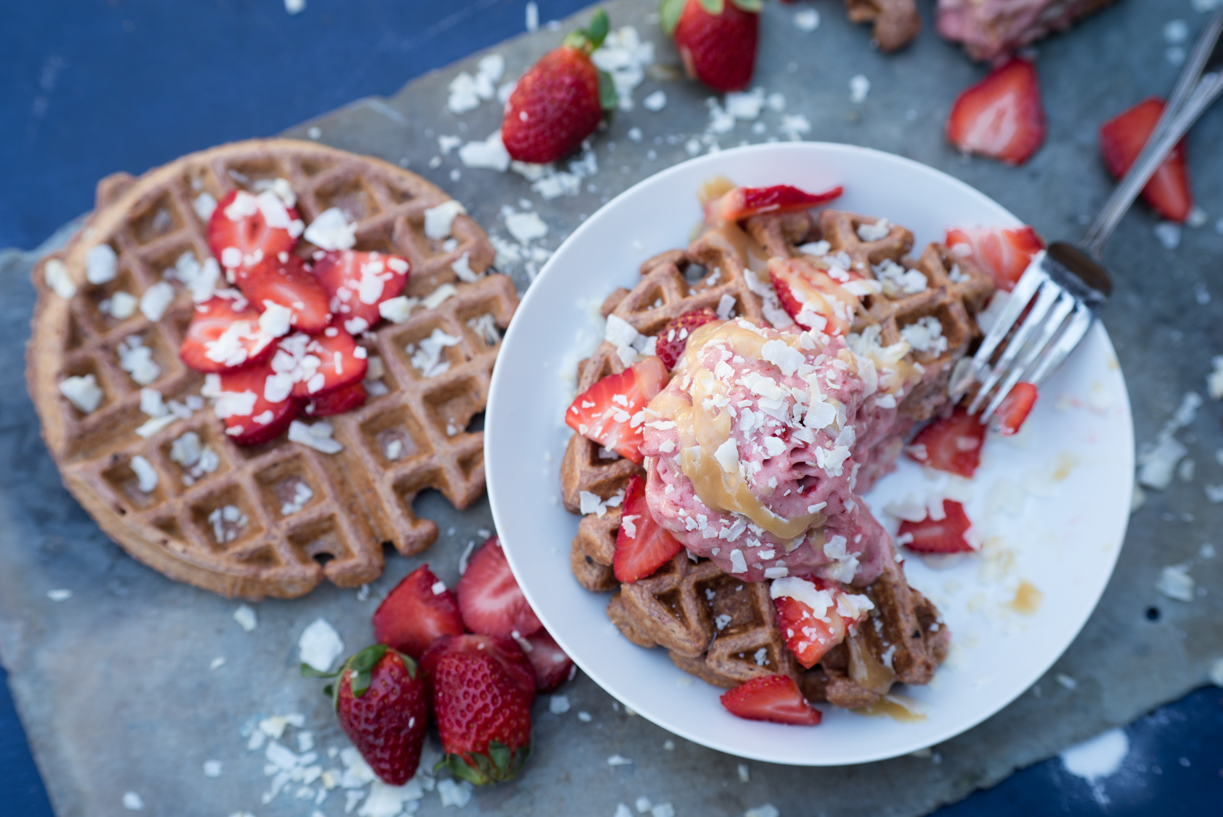 Waffles, by an indianapolis foodie photohrapher