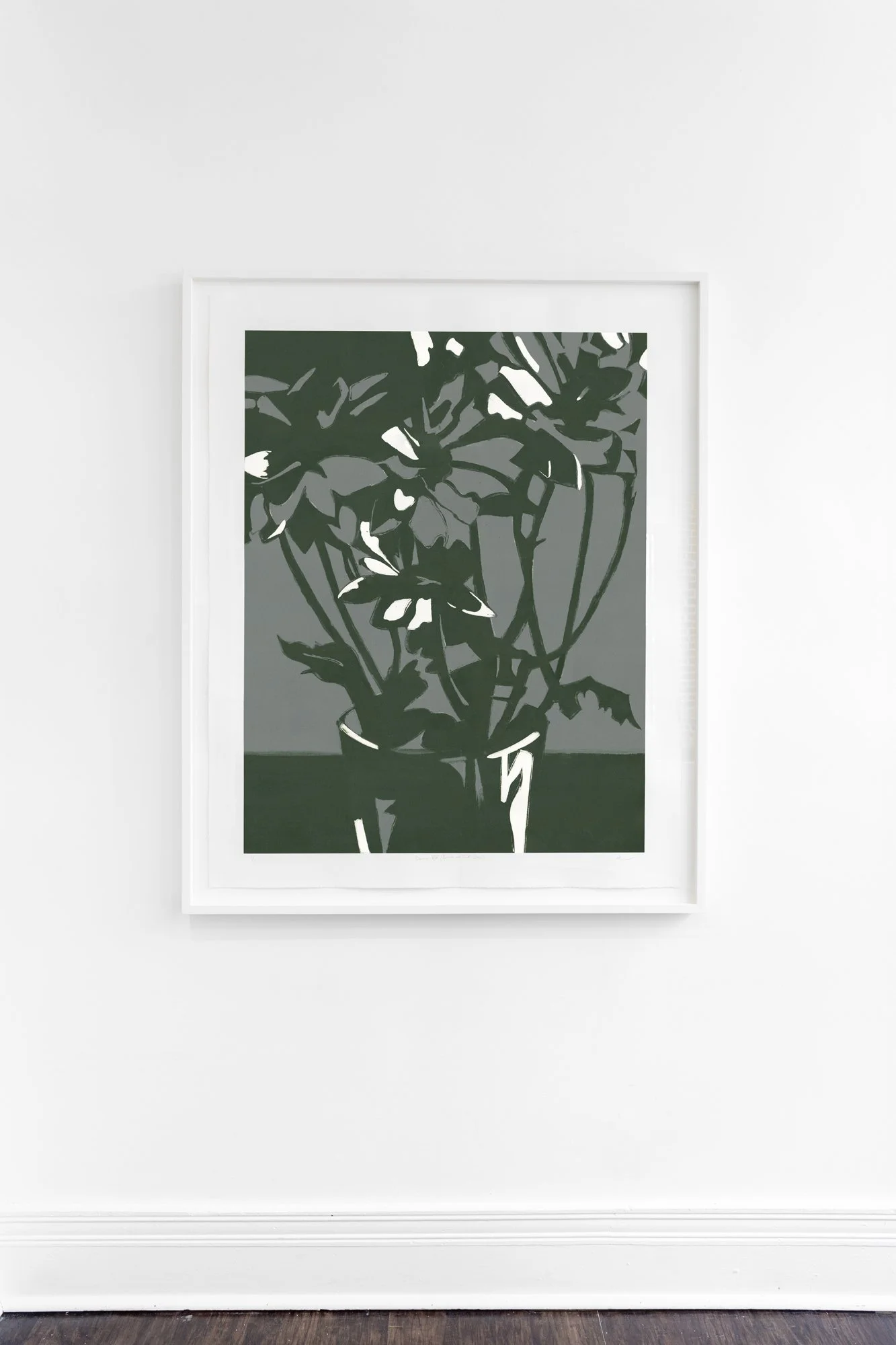 Daisies XIV (Daisies with Pint Glass) (installation view)