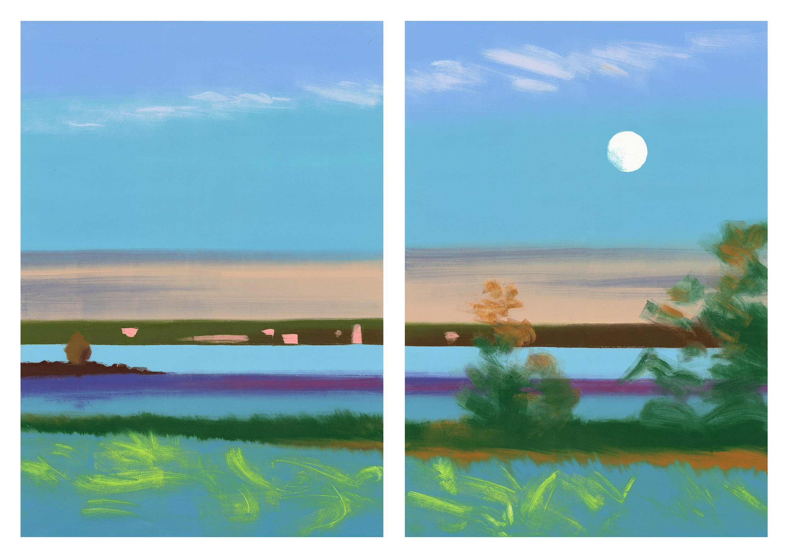 Turquoise Moon