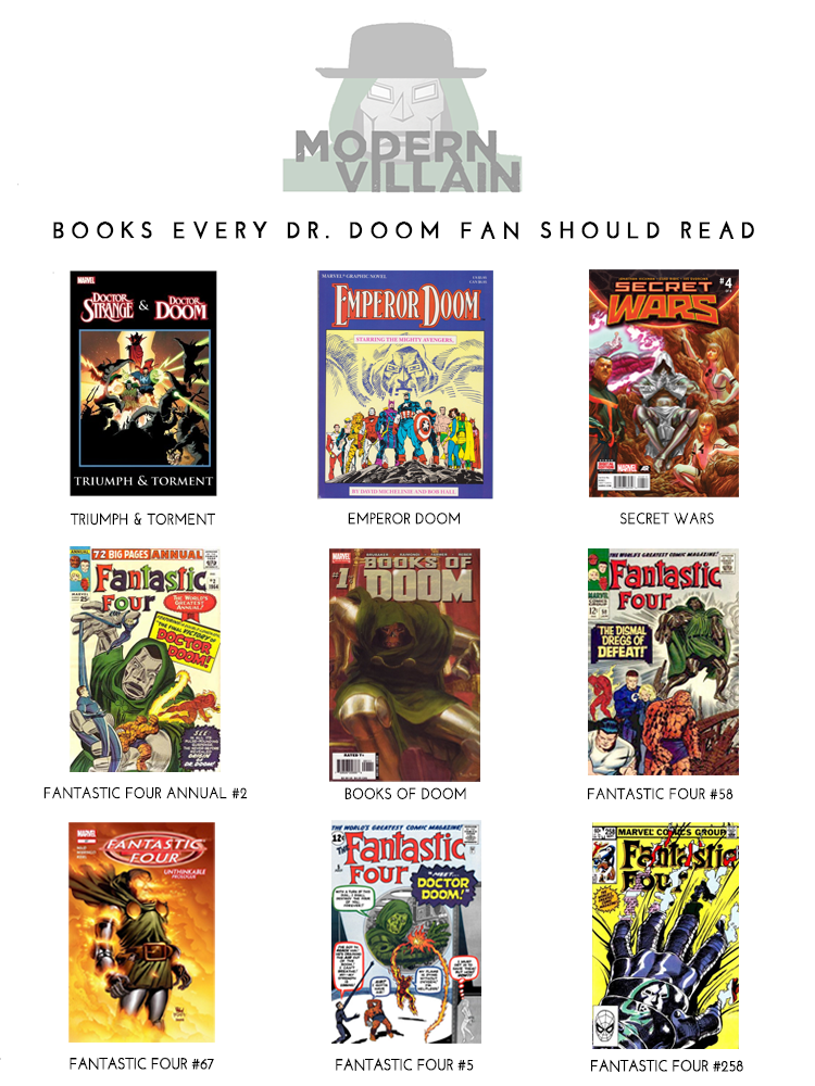 Comic Books Every Dr. Doom Fan Should Read