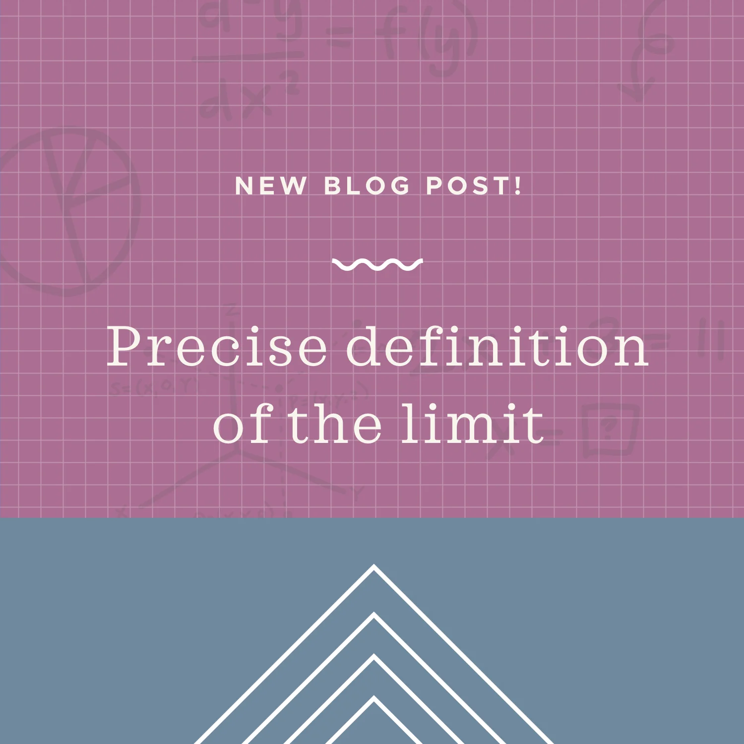The precise definition of the limit